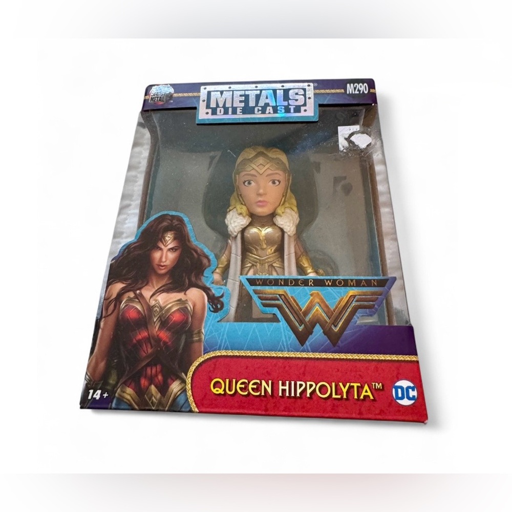 NWB Jada Metals Wonder Woman Die-Cast Collectible 4” Toy Figure